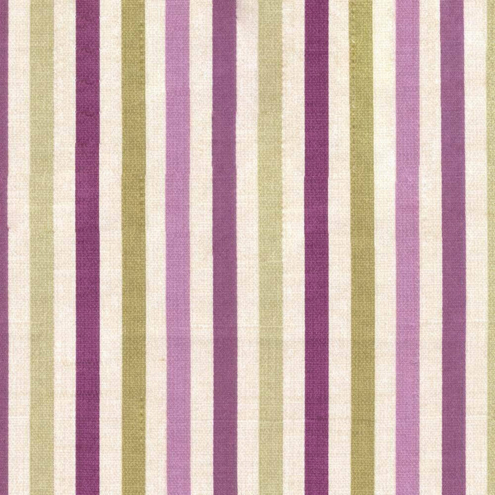Hidcote Stripe Plum by Kasmir Fabric 1387 100% Cotton TURKEY Not Tested H: 3 7/8 inches, V:N/A 54 - Fabric Carolina - Kasmir