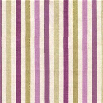 Hidcote Stripe Plum by Kasmir Fabric 1387 100% Cotton TURKEY Not Tested H: 3 7/8 inches, V: N/A 54 - Fabric Carolina - Kasmir