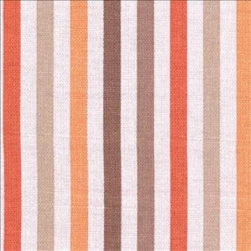 Hidcote Stripe Saffron by Kasmir Fabric 1387 100% Cotton TURKEY Not Tested H: 3 7/8 inches, V: N/A 54 - Fabric Carolina - Kasmir