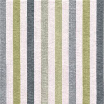 Hidcote Stripe Topaz by Kasmir Fabric 1388 100% Cotton TURKEY Not Tested H: 3 7/8 inches, V: N/A 54 - Fabric Carolina - Kasmir