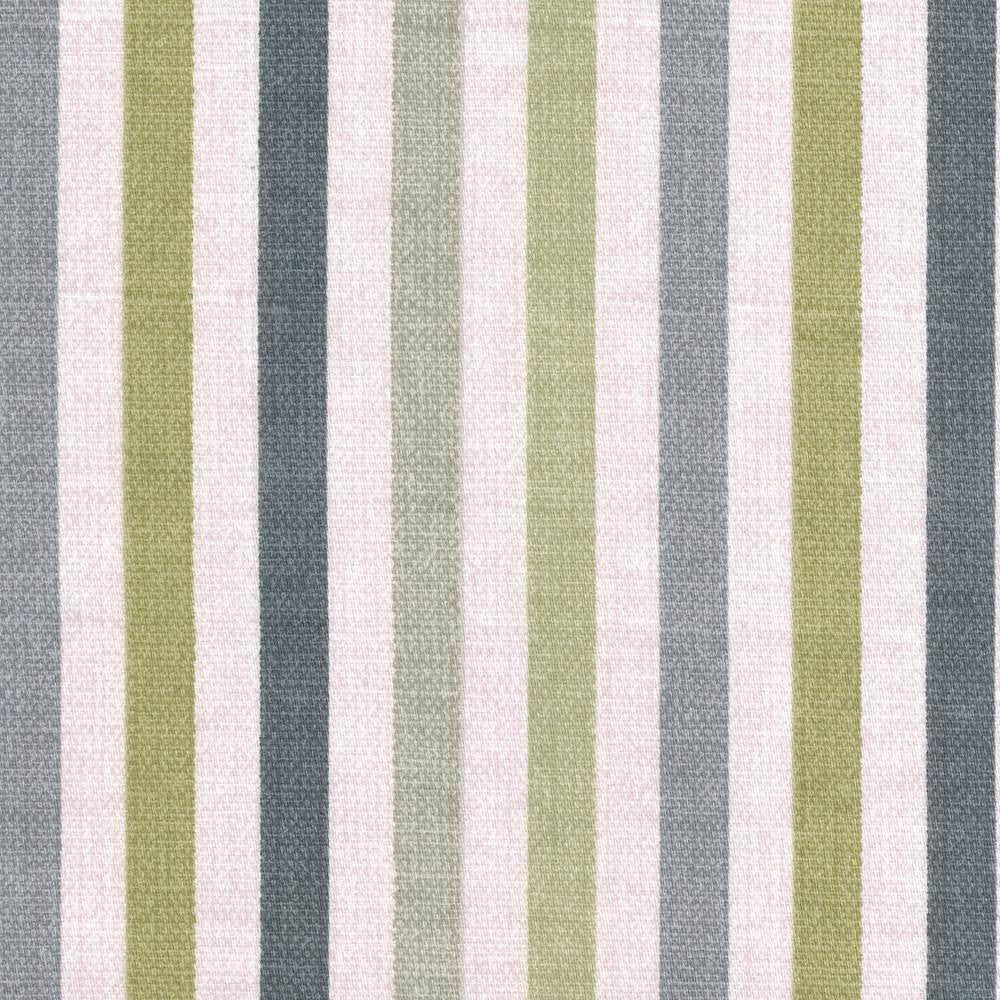 Hidcote Stripe Topaz by Kasmir Fabric 1388 100% Cotton TURKEY Not Tested H: 3 7/8 inches, V:N/A 54 - Fabric Carolina - Kasmir