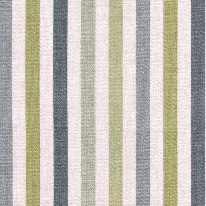 Hidcote Stripe Topaz by Kasmir Fabric 1388 100% Cotton TURKEY Not Tested H: 3 7/8 inches, V:N/A 54 - Fabric Carolina - Kasmir