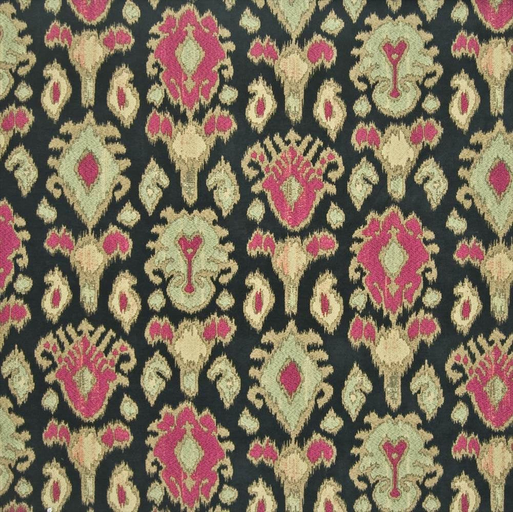 High Chaparral Ebony by Kasmir Fabric 1383 71% Polyester
29% Rayon
 CHINA 19,000 Wyzenbeek Double Rubs Horizontal: 28 4/8 inches and Vertical: 28 4/8 inches 52 - Fabric Carolina -