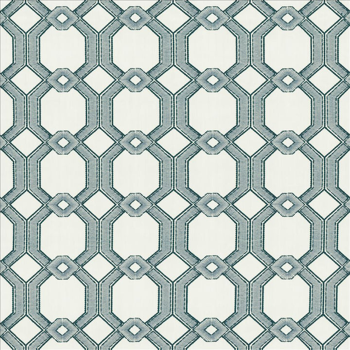 High Line Delft by Kasmir Fabric 1454 100% Polyester
 INDIA </p><p>Repeat: Horizontal: 6 6/8 inches and Vertical: 6 4/8 inches 54 - Fabric Carolina -