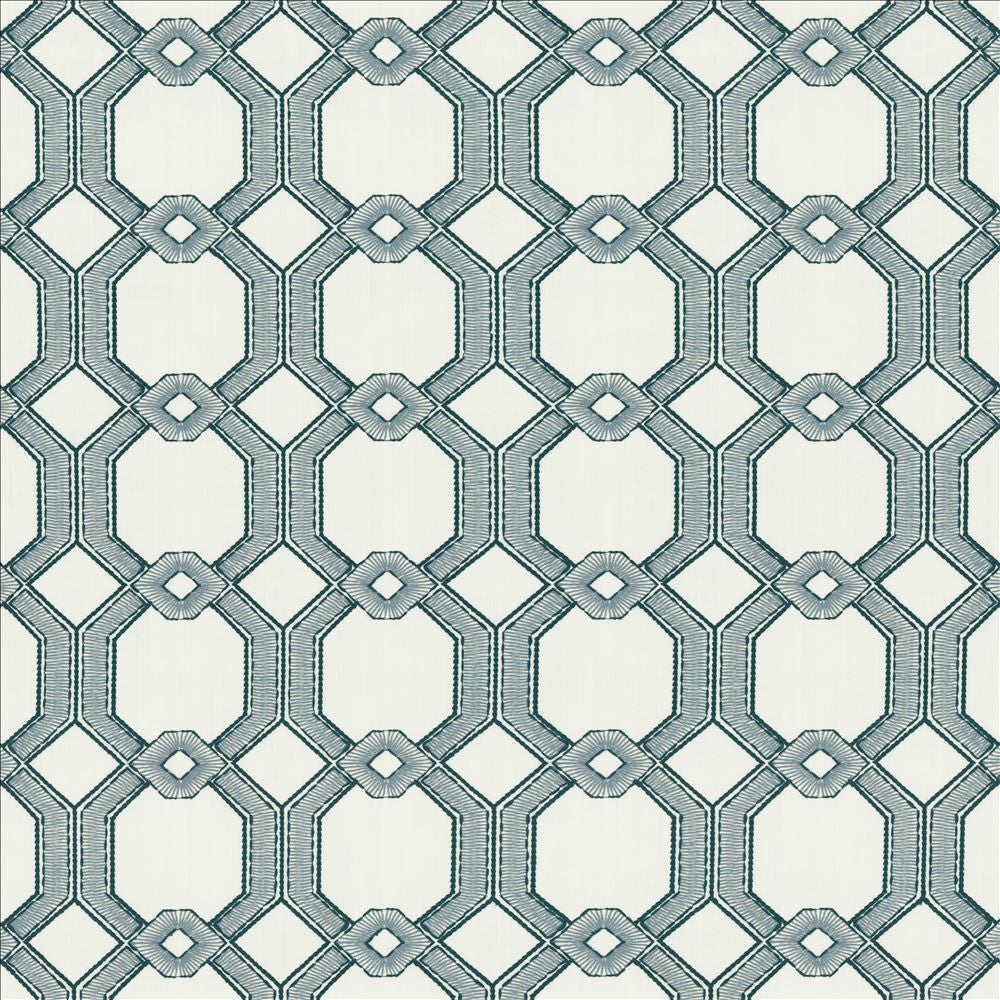 High Line Delft by Kasmir Fabric 1454 100% Polyester
 INDIA </p><p>Repeat: Horizontal: 6 6/8 inches and Vertical: 6 4/8 inches 54 - Fabric Carolina -