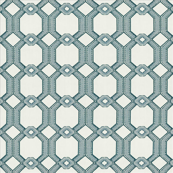 High Line Delft by Kasmir Fabric 1454 100% Polyester
 INDIA Not Tested Horizontal: 6 6/8 inches and Vertical: 6 4/8 inches 54 - Fabric Carolina -