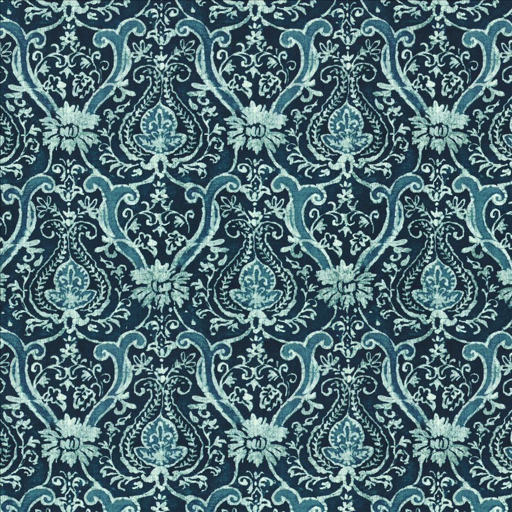 High Street Baltic by Kasmir Fabric 1458 55% Linen
45% Rayon
 CHINA 24,000 Wyzenbeek Double Rubs </p><p>Repeat: Horizontal: 13 4/8 inches and Vertical: 24 inches 54 - Fabric Carolina -
