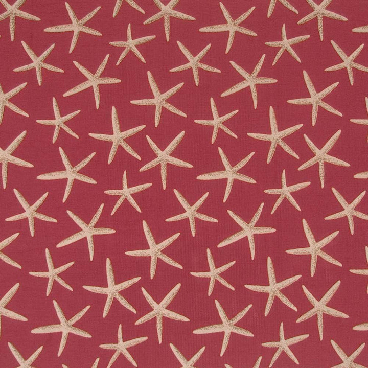 High Tide Red by Kasmir Fabric 1367 70% Rayon 30% Polyester CHINA 12,000 Wyzenbeek Double Rubs H: 14 4/8 inches, V:14 4/8 inches 55 - Fabric Carolina - Kasmir