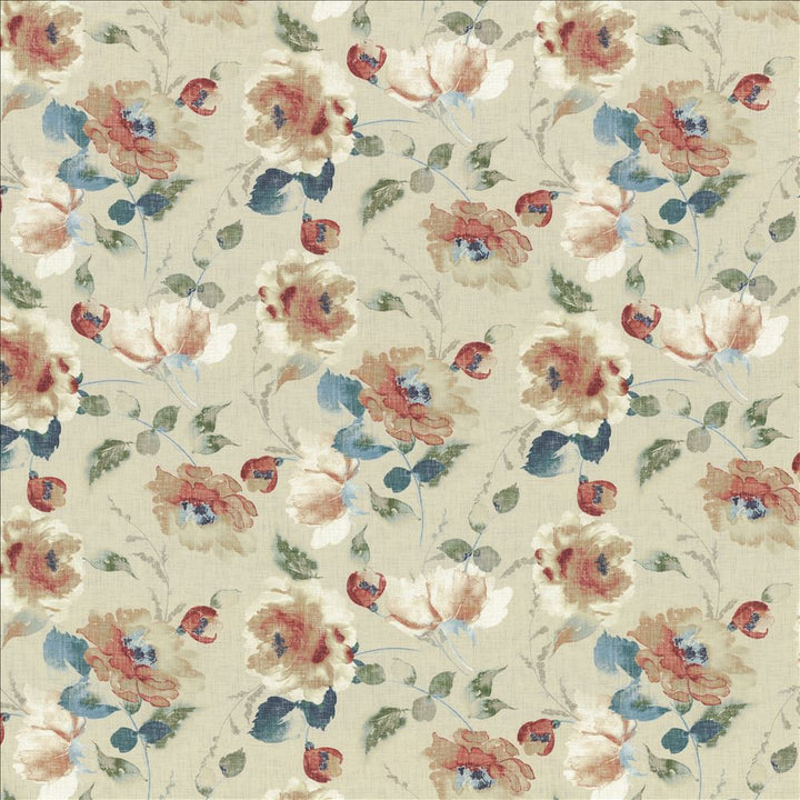 Highgrove Floral Antique Rose by Kasmir Fabric 1468 100% Cotton
 SOUTH KOREA </p><p>Repeat: Horizontal: 27 4/8 inches and Vertical: 26 4/8 inches 54 - Fabric Carolina -
