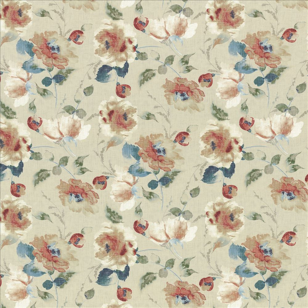 Highgrove Floral Antique Rose by Kasmir Fabric 1468 100% Cotton
 SOUTH KOREA </p><p>Repeat: Horizontal: 27 4/8 inches and Vertical: 26 4/8 inches 54 - Fabric Carolina -