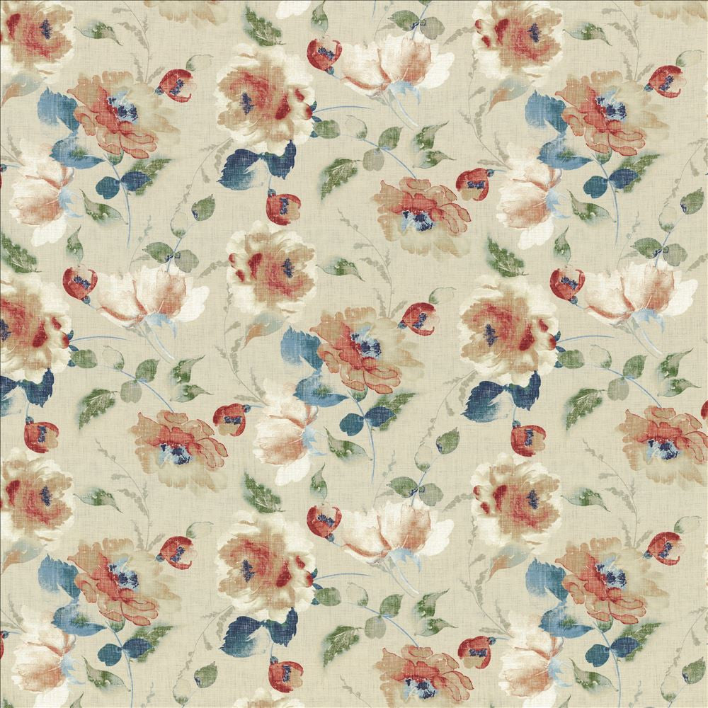 Highgrove Floral Antique Rose by Kasmir Fabric 1468 100% Cotton
 SOUTH KOREA </p><p>Repeat: Horizontal: 27 4/8 inches and Vertical: 26 4/8 inches 54 - Fabric Carolina -
