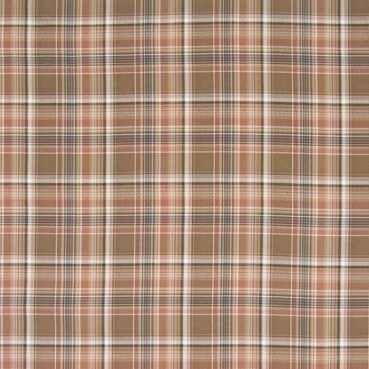 Highland Fling Brown  by Kasmir Fabric See sample 100% Polyester
 USA 15,000 Wyzenbeek Double Rubs </p><p>Repeat: Horizontal: 6 6/8 inches and Vertical: 6 6/8 inches 55  - Fabric Carolina -