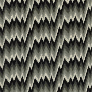 Himalaya Flame Charcoal by Kasmir Fabric