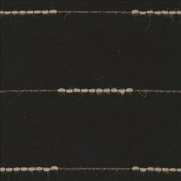Hit N Miss Black Walnut by Kasmir Fabric 8005 63% Polyester 30% Rayon 7% Jute BELGIUM Not Tested H: 7 3/8 inches, V: 7 inches 53 - 56 - Fabric Carolina - Kasmir