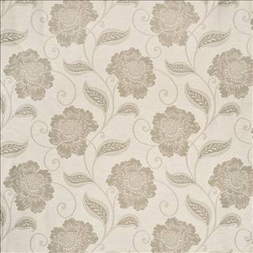 Hollydale Park Linen by Kasmir Fabric 1396 100% Polyester CHINA 15,000 Martindale Cycles H: 14 5/8 inches, V: 15 4/8 inches 59 - 61 - Fabric Carolina - Kasmir