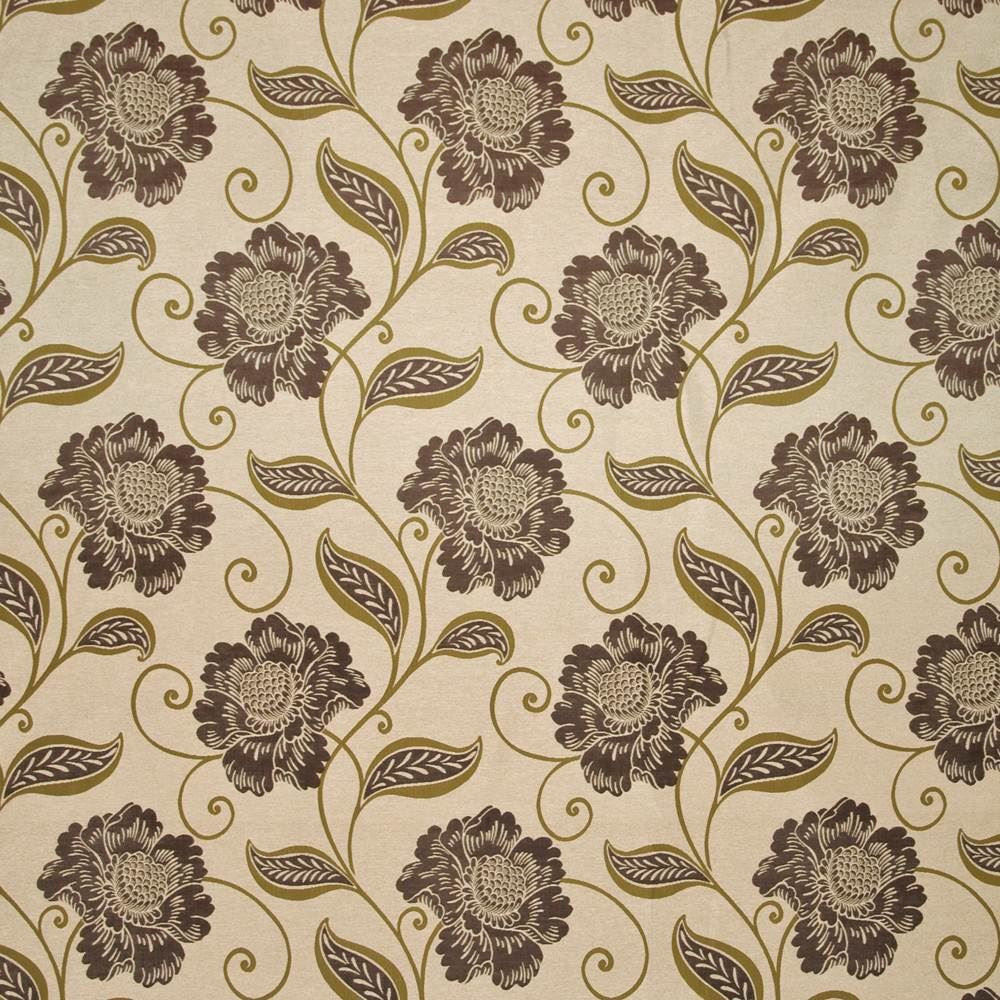 Hollydale Park Olive by Kasmir Fabric 1398 100% Polyester CHINA 15,000 Martindale Cycles Horizontal: 14 5/8 inches and Vertical: 15 4/8 inches 59 - 61 - Fabric Carolina -