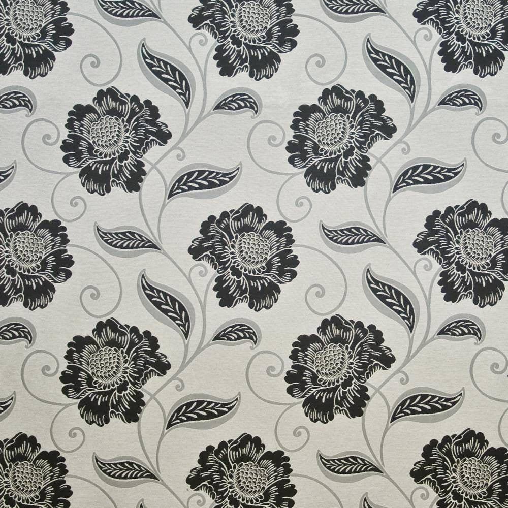 Hollydale Park Sterling by Kasmir Fabric 1396 100% Polyester CHINA 15,000 Martindale Cycles H: 14 5/8 inches, V:15 4/8 inches 59 - 61 - Fabric Carolina - Kasmir