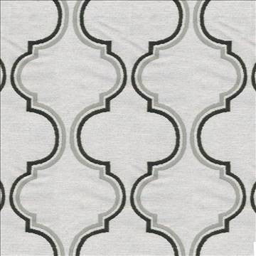 Hollydale Sterling by Kasmir Fabric 1396 100% Polyester CHINA 15,000 Martindale Cycles H: 4 6/8 inches, V: 4 7/8 inches 59 - 61 - Fabric Carolina - Kasmir