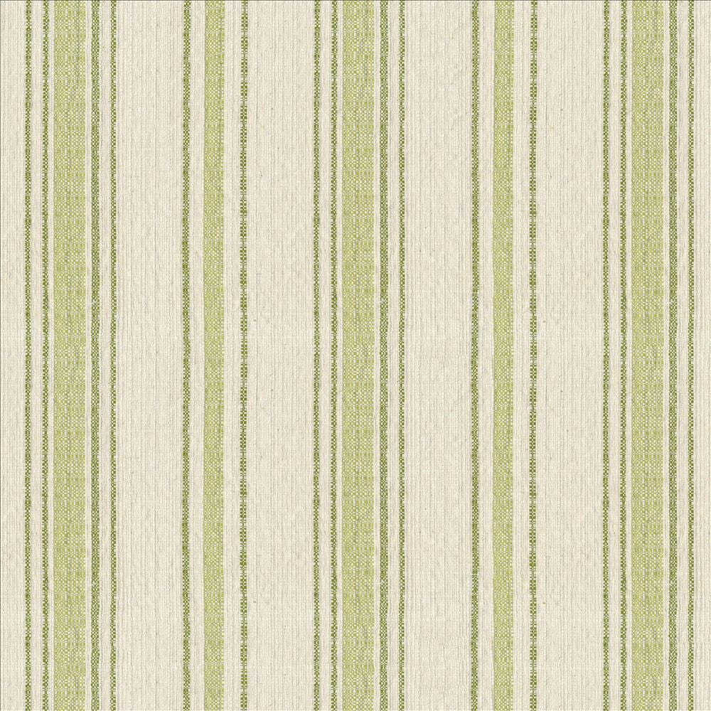 Homespun Stripe Lime by Kasmir Fabric 8004 100% Cotton
 USA 9,000 Wyzenbeek Double Rubs Horizontal: 7 4/8 inches and Vertical: N/A 54 - Fabric Carolina -