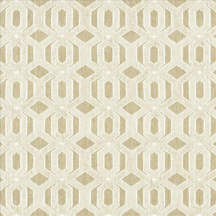 Honeymoon Natural by Kasmir Fabric 1457 61% Cotton
39% Linen
 INDIA Not Tested </p><p>Repeat: Horizontal: 7 inches and Vertical: 11 4/8 inches 55 - Fabric Carolina -