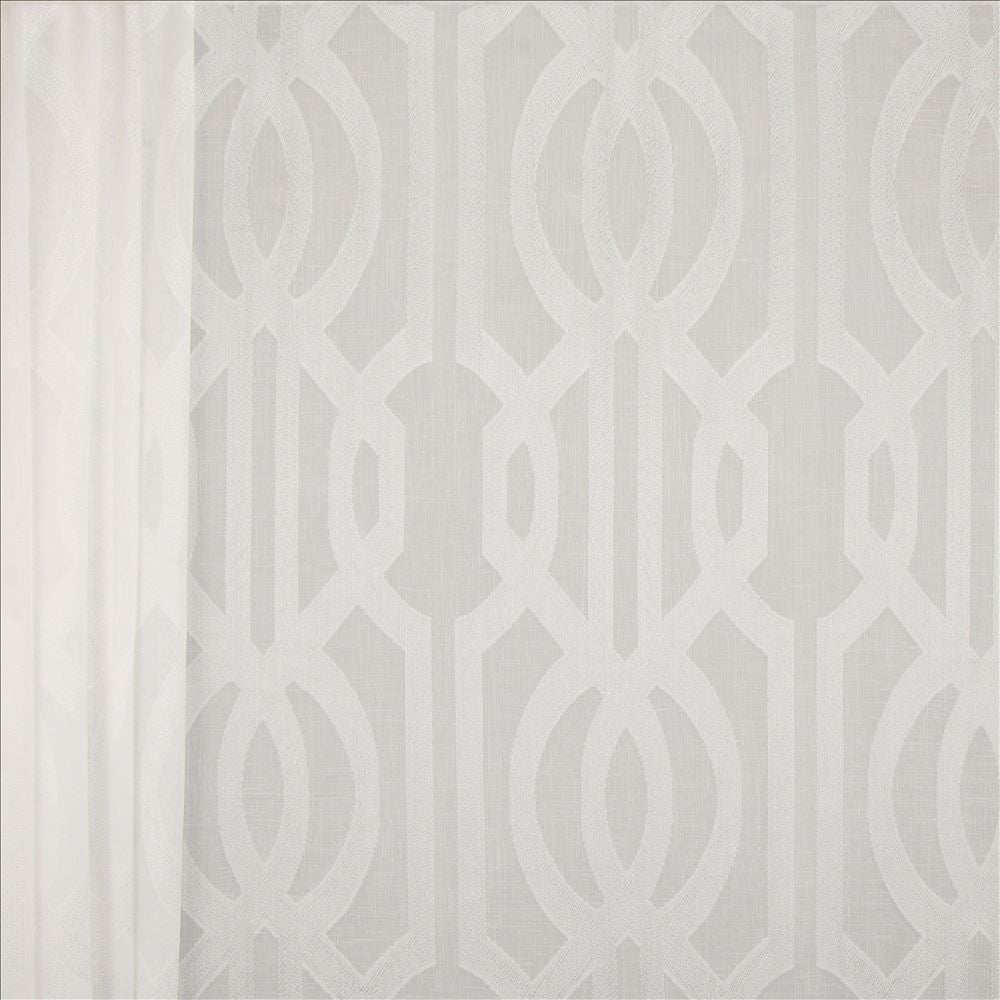 Hope Snow by Kasmir Fabric 1465 100% Polyester
 TURKEY Not Tested </p><p>Repeat: Horizontal: 9 5/8 inches and Vertical: 15 2/8 inches 118 - Fabric Carolina -