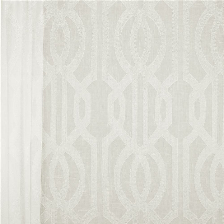 Hope Snow by Kasmir Fabric 1465 100% Polyester
 TURKEY </p><p>Repeat: Horizontal: 9 5/8 inches and Vertical: 15 2/8 inches 118 - Fabric Carolina -