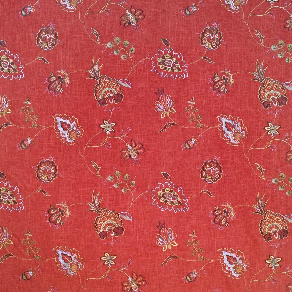 Hopewell Garden Spice by Kasmir Fabric 1403 55% Linen
45% Rayon
 CHINA 27,000 Wyzenbeek Double Rubs Horizontal: 26 6/8 inches and Vertical: 21 inches 54 - Fabric Carolina -