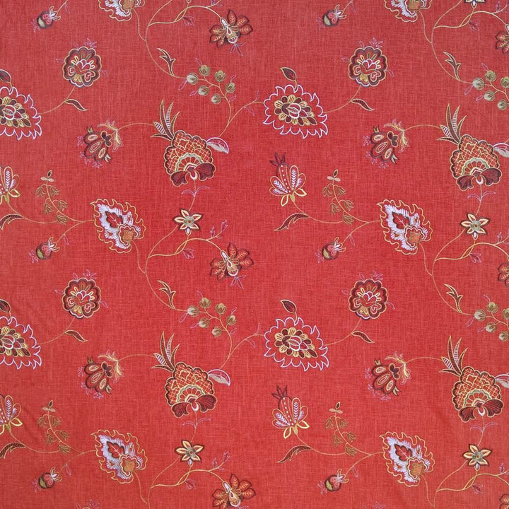 Hopewell Garden Spice by Kasmir Fabric 1403 55% Linen
45% Rayon
 CHINA 27,000 Wyzenbeek Double Rubs </p><p>Repeat: Horizontal: 26 6/8 inches and Vertical: 21 inches 54 - Fabric Carolina -