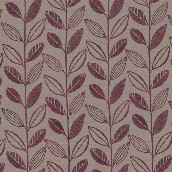Horticall Plum by Kasmir Fabric 8000 100% Polyester CHINA Not Tested H: 14 5/8 inches, V:16 5/8 inches 62 - Fabric Carolina - Kasmir