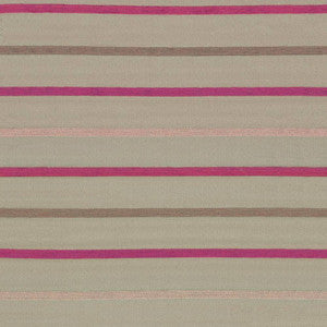 Horticall Stripe Plum by Kasmir Fabric