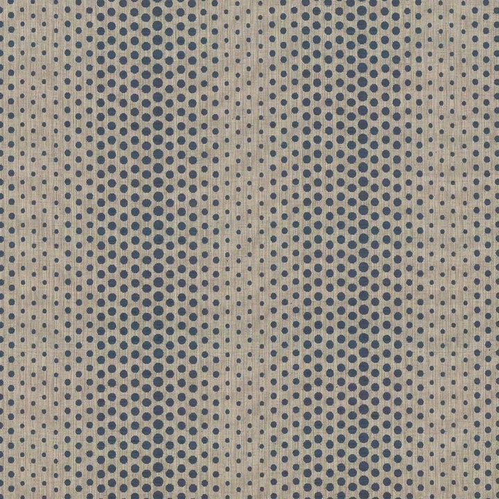 Hot Spots Prussian by Kasmir Fabric 1436 42% Acrylic 33% Polyester 25% Cotton TURKEY 31,000 Martindale Cycles H: 13 4/8 inches, V:1 inches 54 - Fabric Carolina - Kasmir