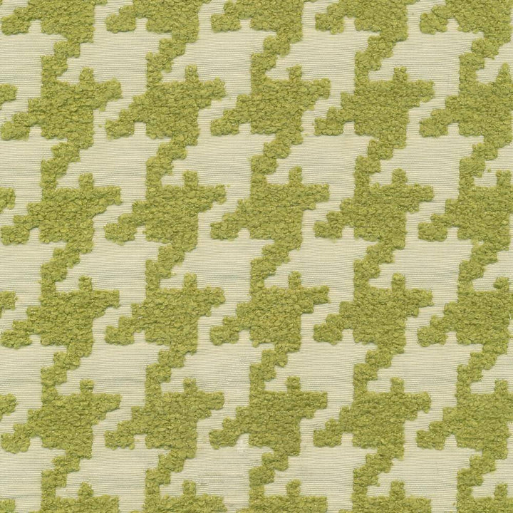Hound Around Moss by Kasmir Fabric 1388 100% Polyester CHINA 15,000 Wyzenbeek Double Rubs H: 1 2/8 inches, V:1 2/8 inches 56 - 58 - Fabric Carolina - Kasmir