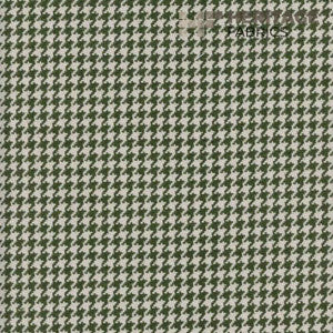 Houndstooth Avocado by Roth & Tompkins Fabric