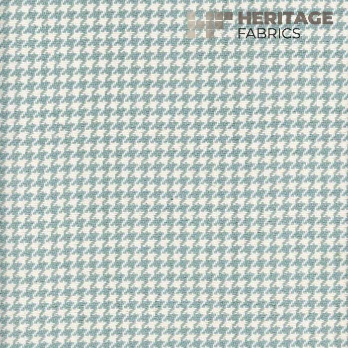 Houndstooth Dolphin by Heritage Fabric - 100% Cotton India 20,000 Horizontal: 0.375" and Vertical: 0.375" 54" - Fabric Carolina -