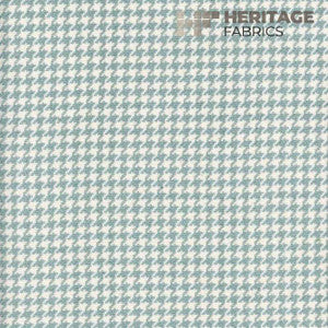 Houndstooth Dolphin by Roth & Tompkins Fabric