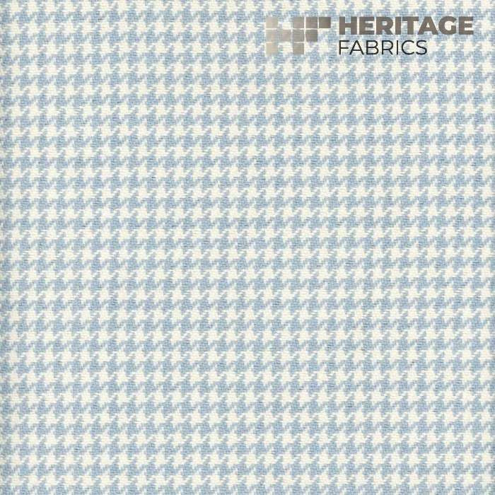Houndstooth Mist by Heritage Fabric - 100% Cotton India 20,000 Horizontal: 0.375" and Vertical: 0.375" 54" - Fabric Carolina -