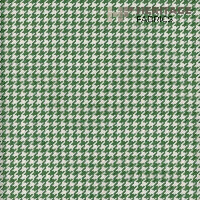 Houndstooth Spring by Heritage Designer Fabric - 100% Cotton India 20,000 Horizontal: 0.375" and Vertical: 0.375" 54" - Swanky Fabrics -