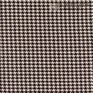 Houndstooth Black /Antique White by Roth & Tompkins Fabric