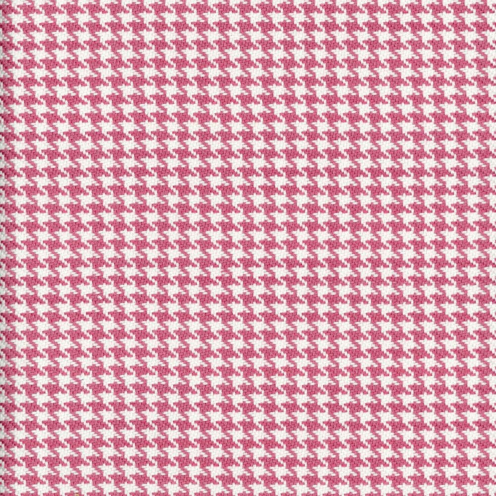 Houndstooth Blossom By Roth & Tompkins Fabric