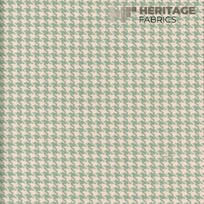Houndstooth Coriander by Heritage Fabric - 100% Cotton India 20,000 Horizontal: 0.375" and Vertical: 0.375" 54" - Fabric Carolina -