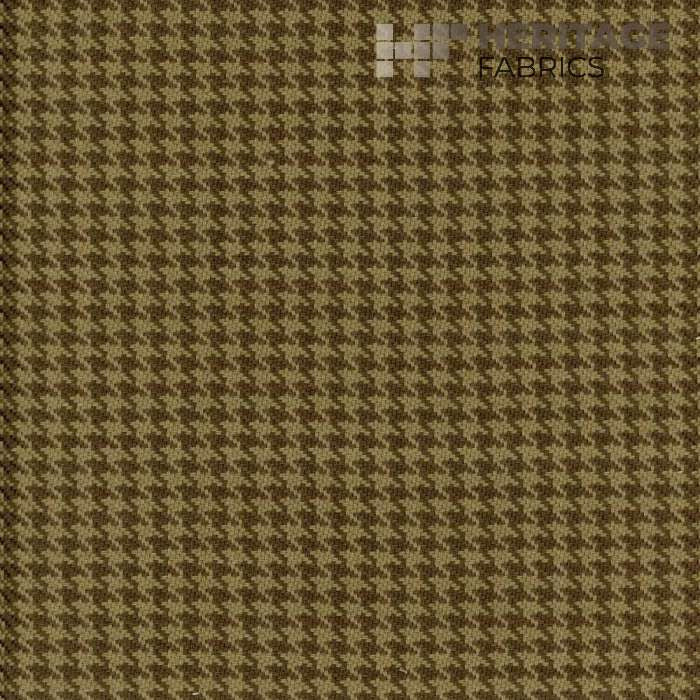 Houndstooth Drill by Heritage Fabric - 100% Cotton India 20,000 Horizontal: 0.375" and Vertical: 0.375" 54" - Fabric Carolina -