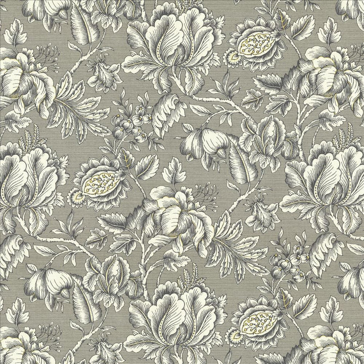 Howell Park Graphite by Kasmir Fabric 5078 100% Cotton
 TURKMENISTAN </p><p>Repeat: Horizontal: 27 inches and Vertical: 25 2/8 inches 54 - 55 - Fabric Carolina -