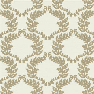 Hummingbird Vine Silver by Kasmir Fabric
