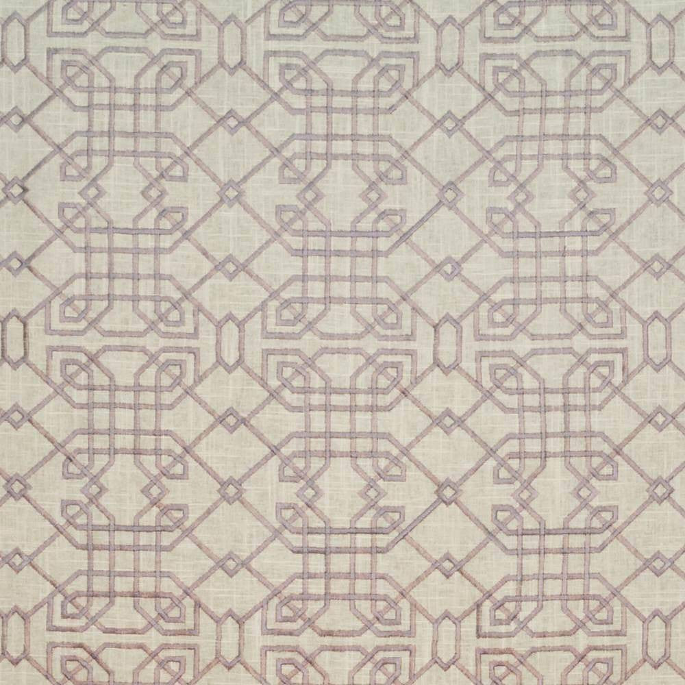 Hunan Linen Lavender by Kasmir Fabric 1405 62% Rayon 38% Linen CHINA 6,000 Wyzenbeek Double Rubs H: 8 4/8 inches, V:11 4/8 inches 54 - Fabric Carolina - Kasmir