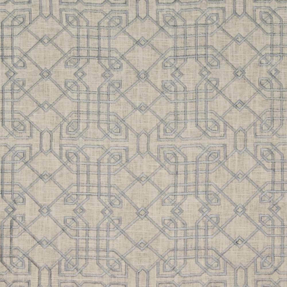 Hunan Linen Platinum by Kasmir Fabric 1406 62% Rayon 38% Linen CHINA 6,000 Wyzenbeek Double Rubs H: 8 4/8 inches, V:11 4/8 inches 54 - Fabric Carolina - Kasmir