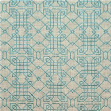 Hunan Linen Turquoise by Kasmir Fabric 1406 62% Rayon 38% Linen CHINA 6,000 Wyzenbeek Double Rubs H: 8 4/8 inches, V: 11 4/8 inches 54 - Fabric Carolina - Kasmir