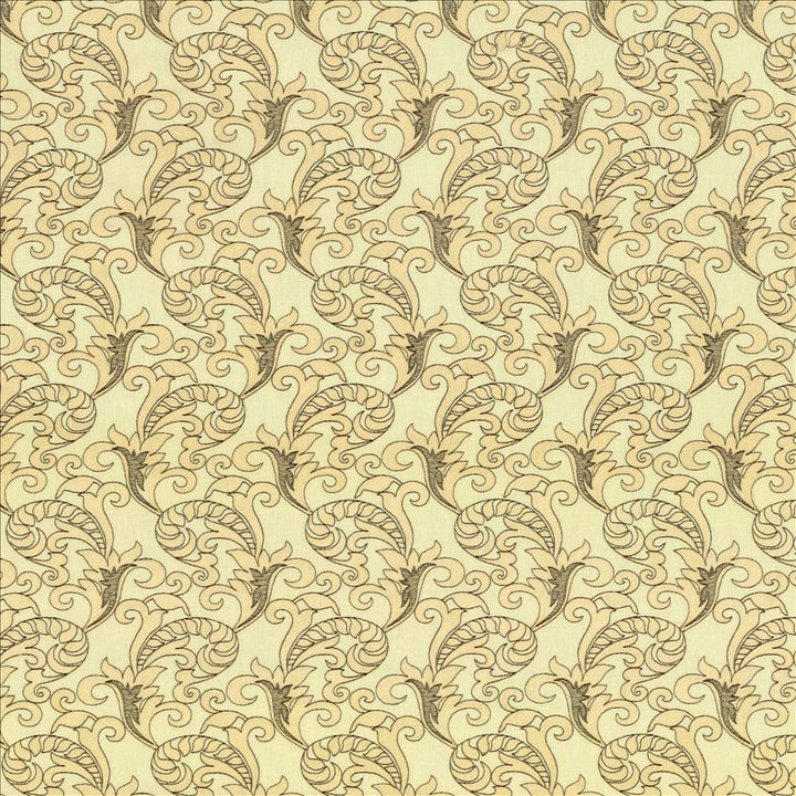 Huntshire Cream by Kasmir Fabric 1443 80% Polyester 20% Viscose Embroidery 100% Polyester INDIA Not Tested Horizontal: 5 4/8 inches and Vertical: 9 4/8 inches 55 - Fabric Carolina -