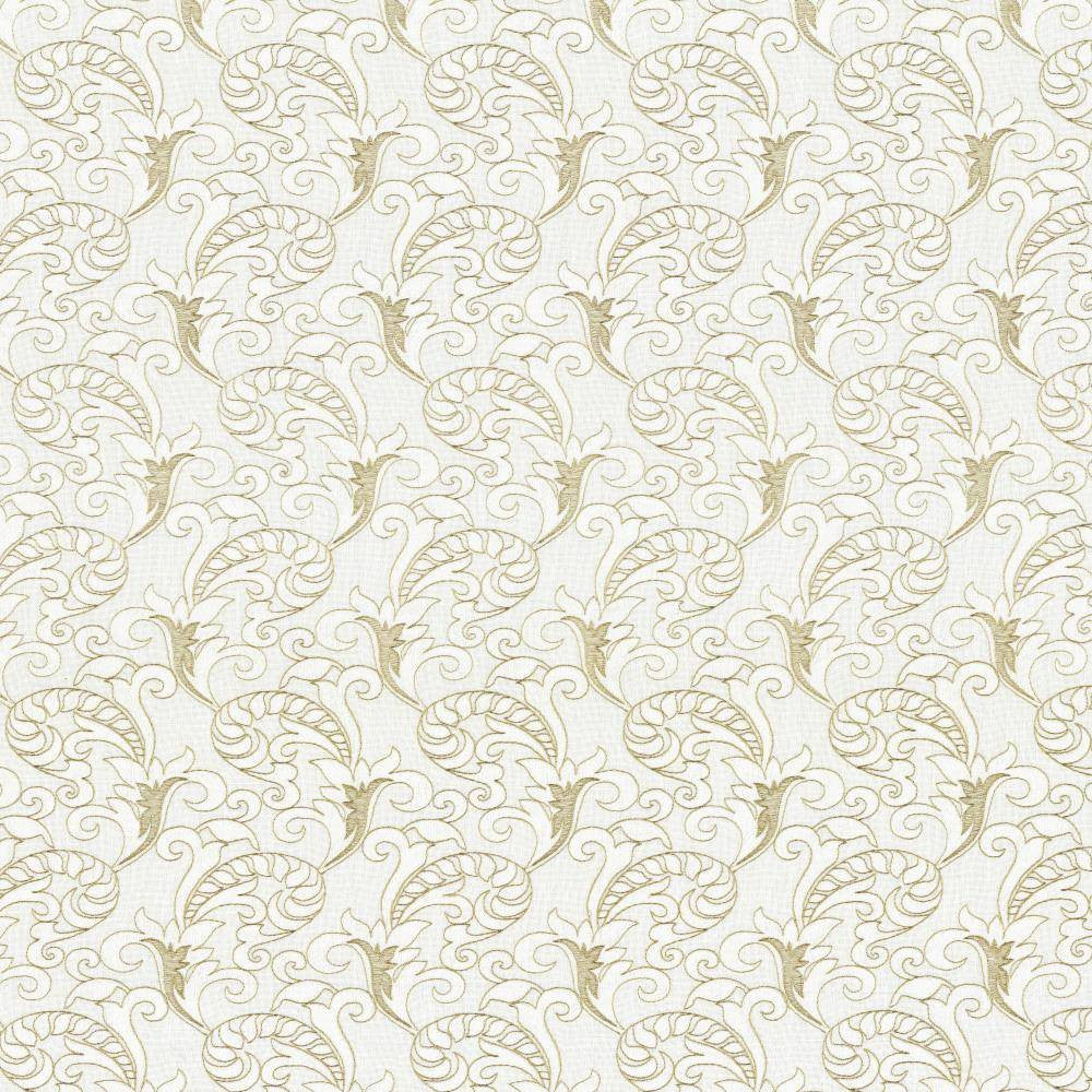 Huntshire Off White by Kasmir Fabric 1443 80% Polyester
20% Viscose
Embroidery
100% Polyester
 INDIA </p><p>Repeat: Horizontal: 5 4/8 inches and Vertical: 9 4/8 inches 55 - Fabric Carolina -