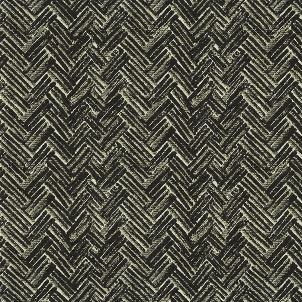 Hyrum Black by Kasmir Fabric 5153 60% Polyester 40% Rayon CHINA 25,000 Wyzenbeek Double Rubs Horizontal: 7 2/8 inches and Vertical: 8 2/8 inches 55 - Fabric Carolina -