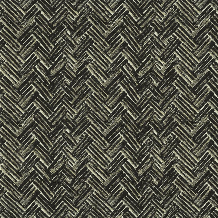 Hyrum Black by Kasmir Fabric 5153 60% Polyester 40% Rayon CHINA 25,000 Wyzenbeek Double Rubs Horizontal: 7 2/8 inches and Vertical: 8 2/8 inches 55 - Fabric Carolina -